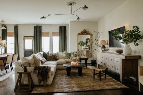 Amber Lewis for Anthropologie … curated on LTK Log Cabin Rooms, Cabin Rooms, Home Decor Cozy, Retirement House, Amber Lewis, Living Room Design Inspiration, Elegant Living Room, Elegant Living, Living Room Inspo