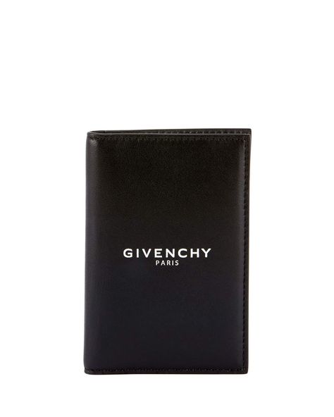 GIVENCHY MEN'S LOGO-FRONT CARD HOLDER. #givenchy Givenchy Logo, Paris Logo, Givenchy Man, Social Influence, Givenchy Paris, Man Logo, Logo Stamp, Passport Holder, Travel Essentials