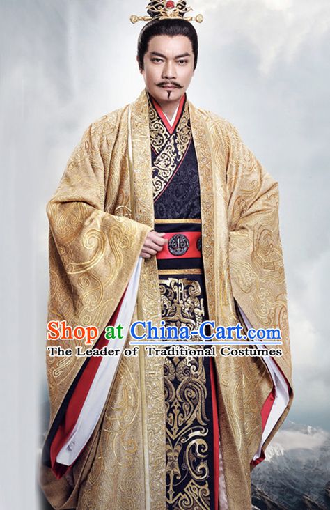 Ancient Chinese Emperor Royal Dresses Imperial Robe Clothes Complete Set Emperor Clothing, The Emperor's New Clothes, Chinese Emperor Clothing, Imperial Clothing, King Dress, Tang Dynasty Emperor, Chinese Emperor Hanfu, God Clothes, China Clothes