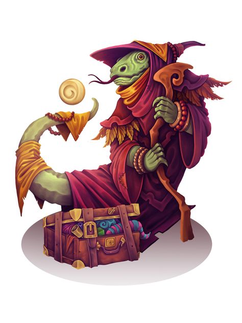 Lizard Wizard, Wizard