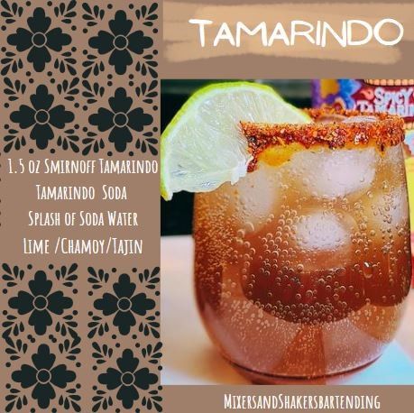 Tamarindo Alcohol Drinks, Tamarindo Smirnoff Drinks, Spicy Tamarindo Smirnoff Drinks, Smirnoff Spicy Tamarind Drinks, Smirnoff Tamarindo Vodka Recipes, Tamarind Vodka, Tamarind Drink, Smirnoff Recipes, Smirnoff Drinks