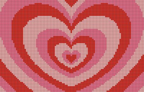 Alpha pattern #162958 | BraceletBook New Jeans Alpha Pattern, Heart Tapestry Crochet Pattern, Crochet Idea, Pixel Crochet, Pixel Art Grid, Tapestry Crochet Patterns, Crochet Design Pattern, Pixel Art Design, Pixel Pattern