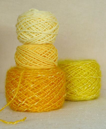 love these colors.... Easter Yellow, Yellow Yarn, Yellow Sunshine, Yellow Cottage, Happy Yellow, Yellow Fever, Yellow Theme, Yarn Stash, Yellow Paper