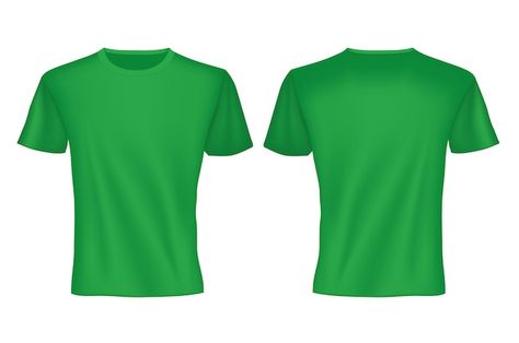 Vector tshirt green | Premium Vector #Freepik #vector #polo-template #sleeve #short-sleeve #green-t-shirt Tshirt Template, Green Polo Shirts, Shirt Template, Galaxy Phone Wallpaper, Green Tshirt, Green Shirt, Art Pictures, Premium Vector, Galaxy Phone