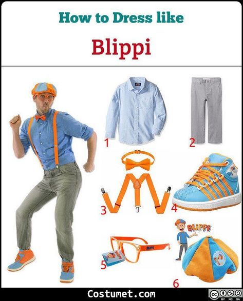 Blippi Costume Blippi Costume, Orange Suspenders, 3rd Birthday Party For Boy, Soccer Birthday Cakes, 2nd Birthday Party For Boys, Boy Birthday Party Themes, Soccer Birthday, 2nd Birthday Party Themes, Bowtie And Suspenders