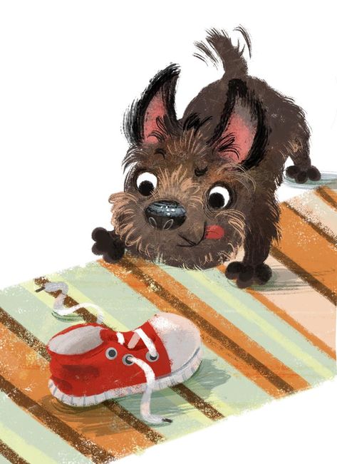 Illustration Art Kids, 강아지 그림, Cute Animal Illustration, Book Illustration Art, Children Books, Children Book, Animal Books, Dog Illustration, Dog Drawing