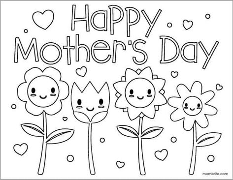 Free Printable Mother's Day Coloring Pages Mothers Day Sheets For Kids, Mother Day Drawing Ideas Easy, Happy Mother’s Day Coloring Sheet, Happy Mother's Day Easy Drawing, Free Mothers Day Coloring Pages, Free Printable Mothers Day Coloring Cards, Happy Mothers Day Images Free Printable, Happy Mothers Day Coloring Pages, Mothers Day Coloring Pages Printables