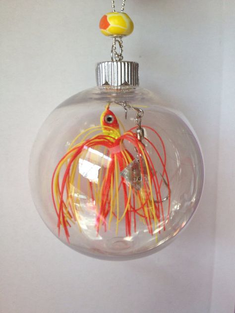 Personalized Christmas 2014 Ornament with real by FishWithHope Fishing Crafts, Fishing Christmas, Funny Christmas Ornaments, Fish Ornaments, Fish Crafts, 12 December, Fishing Decor, Short Message, Christmas 2014