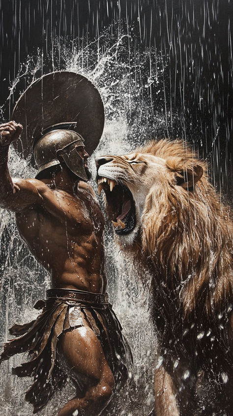 Gladiator Aesthetic, Greek Hoplite, Gladiator Movie, Warriors Pictures, Become A Better Person, King Tiger, Spartan Warrior, Better Person, Hero Costumes