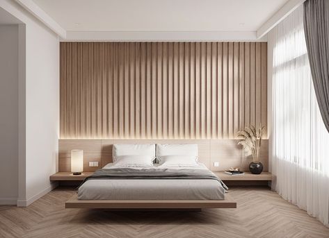 Japanese Bedroom, Feature Wall Bedroom, Japandi Home, Hotel Room Design, Bedroom Bed Design, Bed Furniture Design, Bedroom Furniture Design, Bedroom Headboard, Bedroom Hotel