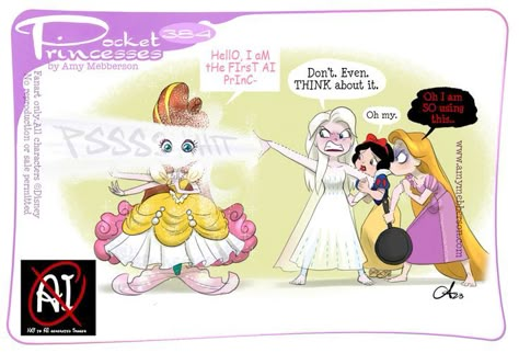 New Pocket Princess, Pocket Princess Comics, Amy Mebberson, Disney Royalty, Disney Princess Comics, Disney Gender Bender, Disney Princess Cartoons, Pocket Princess, Pocket Princesses