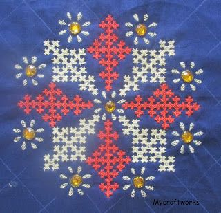 Kutch Embroidery Motifs, Kamal Kadai, Kutch Embroidery, Neckline Embroidery, Kutch Work Designs, Hand Work Design, Stitches Crochet, Kutch Work, Embroidery On Kurtis