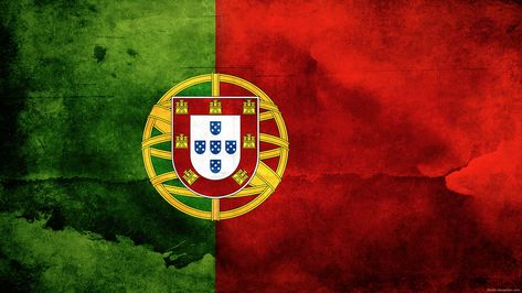 Portuguese Flag, Portugal Flag, Flag Painting, Flag Background, Flags Of The World, Original Wallpaper, Cool Backgrounds, The Flag, National Flag