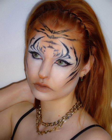 Rawr🐅 #tigermakeup #halloweeninspo #cheetahprint Tiger Makeup, Tiger Halloween, Halloween Inspo, Makeup Skin Care, Makeup Inspo, Skin Makeup, Cheetah Print, Makeup Inspiration, Skin Care