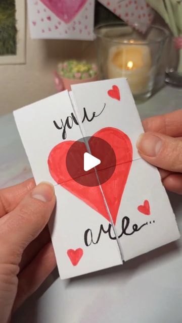 Long Distance Relationship Cards Diy, Card Making Tutorials For Beginners, How To Make Cute Cards, I Love You Cards For Him Handmade, Interactive Birthday Cards Diy, Pipecleaners Flowers, Romantic Christmas Cards, Endless Card, Infinity Card