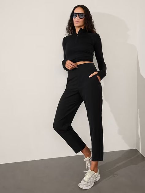 Endless High Rise Pant | Athleta Athleta Outfit, Europe 2024, Trouser Outfit, Travel Capsule Wardrobe, Travel Capsule, Work And Travel, Bra Dress, Travel Pants, Girl Online