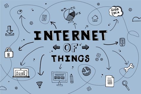 In the world of science and technology, there is no doubt that people are opting for internet as a mode of communication. It is one such… Internet Of Things Technology, Internet Of Things Design, Internet Of Things Illustration, Iot Security, Iot Design, Iot Internet Of Things, Robot Programming, Robotics Engineering, Art College