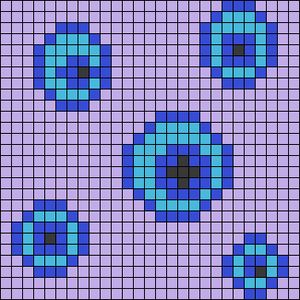 Pixel Art Evil Eye, Evil Eye Pixel Art, Crochet Potholder, Grid Patterns, Beads Designs, I Love You Pictures, Tapestry Crochet Patterns, Mini Cross Stitch, Crochet Inspo