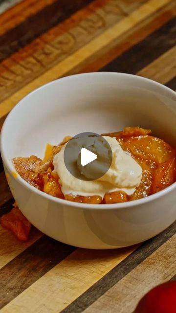 Allrecipes on Instagram: "🍑 Fresh Southern Peach Cobbler 🍑

“One thing that is imperative to any good BBQ is a phenomenal, Southern-style peach cobbler.” Allrecipes Allstar and BBQ aficionado Dakari show you how it’s done by baking up our super-popular peach cobbler recipe, one of the finalists in the Sweets category. 

You’ve helped us narrow down the best cookout dishes in our Ultimate BBQ Showdown, from 64 recipes to just 8! Voting resumes on Tuesday, when the final recipes will go head-to-head to claim the top spot in each category: The Meats, Hot Sides, Cold Sides, and The Sweets!

🧑‍🍳: AR home cook aeposey
📸: Dakari “Chef Chi” Akorede (@chef.chicageaux)

🔗: Grab the recipe for this Fresh Southern Peach Cobbler, and check out all 64 of the Ultimate BBQ Showdown recipes through t Patti Labelle Peach Cobbler Recipe, Southern Living Easy Peach Cobbler, Chicken Bacon Spinach Pasta, Food Network Peach Cobbler, Peach Cobbler Taste Of Home, Cookout Dishes, Vintage Oven Baked Peach Cobbler, Baked Pork Tenderloin, Southern Peach Cobbler