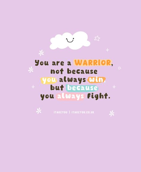 ✨ You are a warrior, not because you always win, but because you always fight. 💪

Keep pushing forward, no matter the challenges. It’s the fight that defines your strength! 🌟

#WarriorSpirit #NeverGiveUp #FightForIt #StayStrong #KeepGoing #Motivation #Inspiration #DailyReminder Encouragement Quotes Hard Times, Uplifting Quotes For Hard Times, Uplifting Quotes For Women, Quotes For Hard Times, Quotes For Strength, Motivational Quotes On Life, Motivational Quotes Short, Quote For Today, Try Quotes