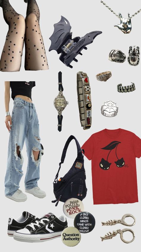 Emily the Strange outfit inspo #outfit #inspo #emilythestrange Emily The Strange, Inspo Outfit, Connect With People, Your Aesthetic, Creative Energy, Energy, Outfit Inspo, Pins