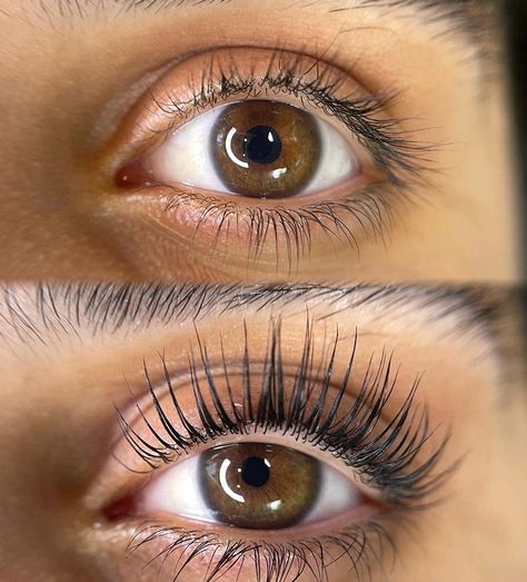 Why Is Your Lash Lift Too Curly and How to Fix it Lash Tint And Lift, Lengthen Eyelashes, Lash Perm, Eyelash Perm, Short Lashes, Lash Tint, Eyelash Lift, Lash Lift, Perm