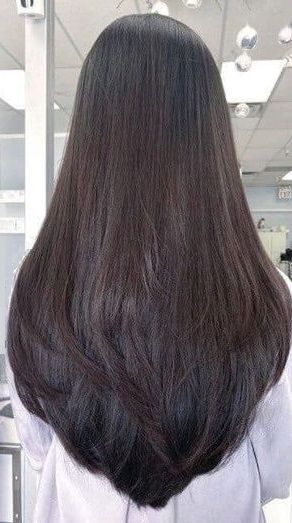 Spotlighted Indian Hair Cut Near Me Ideas 2023 Long Hair V Cut, V Cut Hairstyle, Indian Hair Cuts, Bouffant Hair, Layered Haircuts For Medium Hair, Cut Hairstyles, Cute Simple Hairstyles, Haircut Types, Long Hair Pictures