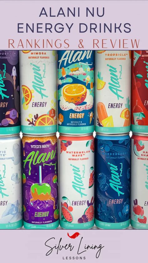 Alani Drink Recipes, Alani Energy Drink, Alani Nu, Sugar Free Drinks, Loaded Teas, Loaded Tea, Witch's Brew, Drink Gift, Energy Drink