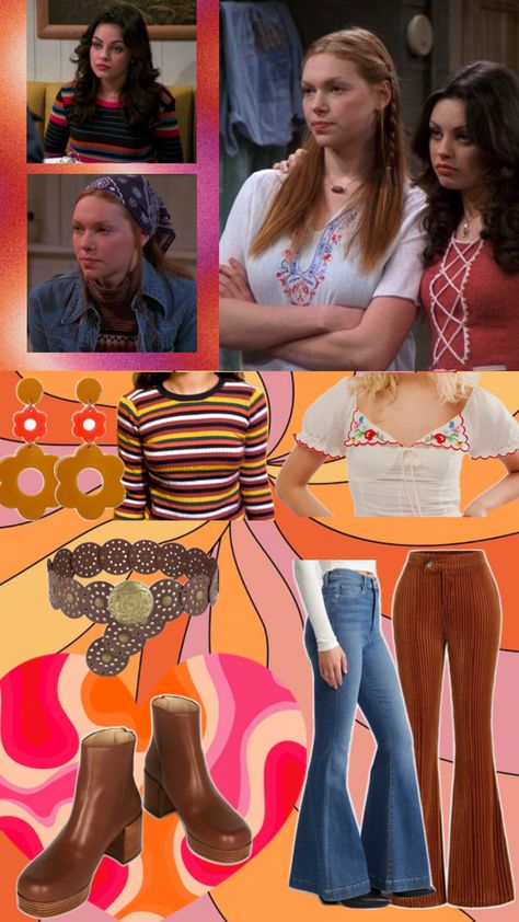 That's 70s Show Outfits, Jackie From That 70s Show Outfits, That 70s Show Outfits, 70s Show Outfits, That 70s Show Aesthetic, Jackie That 70s Show, Show Outfits, 70s Show, Western Aesthetic