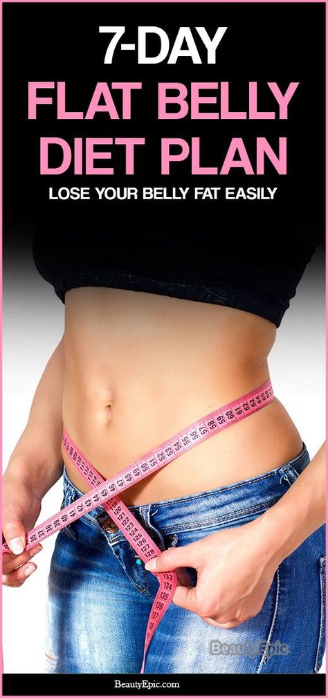 This 7-day flat belly diet plan aims at trimming your waist by eating nutritious foods while keeping your body healthy and active. Belly Diet Plan, Flat Belly Diet Plan, Smoothies Vegan, 7 Day Diet Plan, Belly Diet, Flat Belly Diet, Belly Fat Diet, Flat Tummy, Flat Stomach