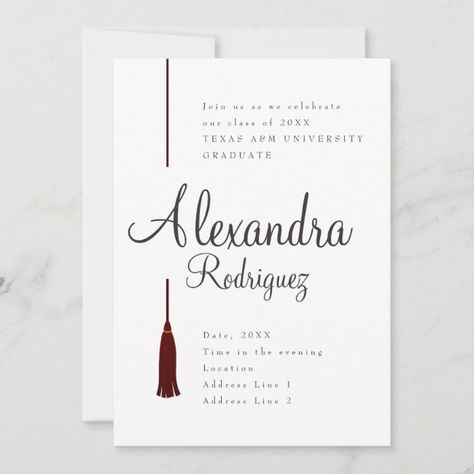 Invitation Card Design Graduation, Architecture Graduation Invitation, Graduate Invitation Card Design, Architecture Graduation, Graduation Cards Invitations Minted, Grad 2023, High School Graduation Announcement Card, College Grad Announcements Zazzle, Invitations Template