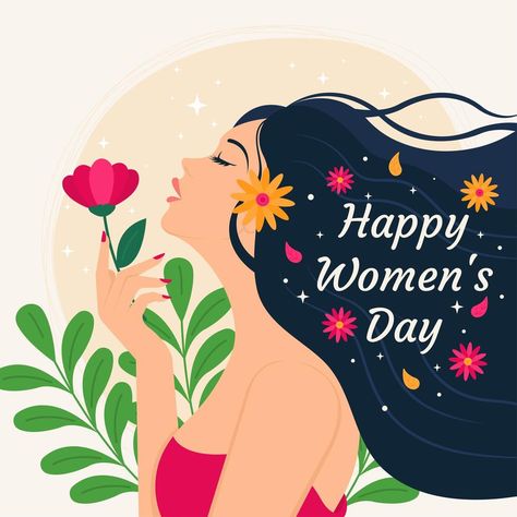 Happy Women's Day Card, Happy Womens Day Quotes, Cake And Flowers, Women's Day Cards, Womens Month, Happy Woman Day, Online Flower Delivery, Happy Women's Day, Order Cake