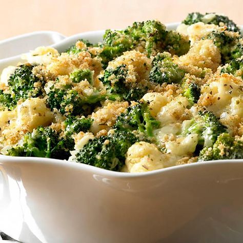 Broccoli Cauliflower Casserole from McCormick® Broccoli And Cauliflower Casserole, Summer Casserole Recipes, Summer Casseroles, Mccormick Recipes, Broccoli Cauliflower Casserole, Healthy Thanksgiving Sides, Food Easter, Cauliflower Casserole Recipes, Broccoli And Cauliflower