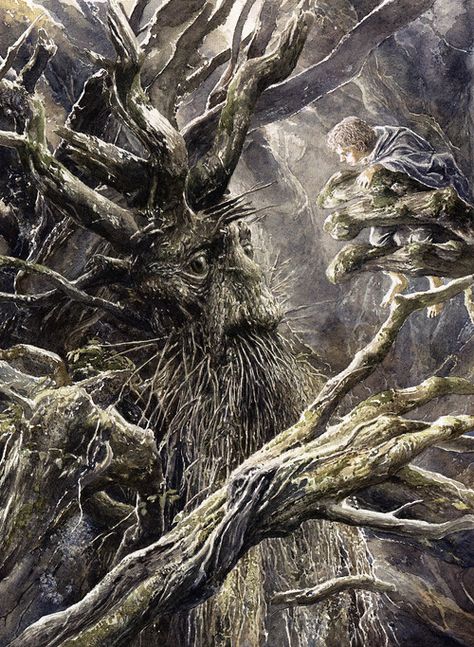 Ent ...Alan Lee Alan Lee Art, John Howe, Alan Lee, Middle Earth Art, Illustration Fantasy, Tolkien Art, Lotr Art, Lord Of The Ring, Jrr Tolkien