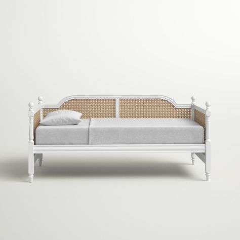 Office And Guest Room, Metal Daybed With Trundle, Trundle Bed With Storage, Rattan Daybed, Cane Bed, Cabin Chic, Twin Daybed, Metal Daybed, Daybed Mattress