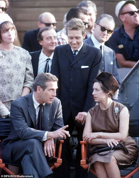 Princess Margaret BANNED from returning to US British officials after debauched Hollywood visits | Daily Mail Online Sarah Chatto, Torn Curtain, Duchess Of Kent, Princesa Margaret, Paul Newman Joanne Woodward, Elizabeth Of York, The Queen Mother, Queen Mum, Elisabeth Ii