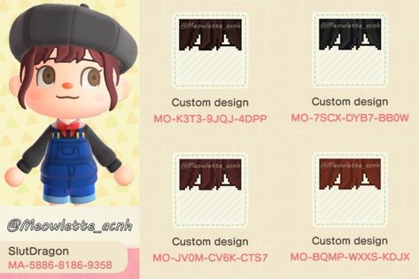 Acnh Hair Design Codes, Animal Crossing Red Dress, Acnh Make Up Code, Animal Crossing Bangs Code, Acnh Bangs Code, Animal Crossing Face Codes, Acnh Bangs Design, Animal Crossing Hair Codes, Animal Crossing Bangs