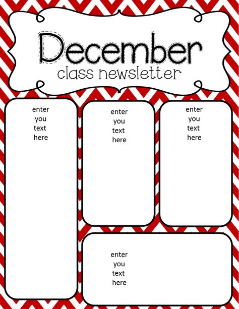 December Preschool Newsletter, Daycare Newsletter Template Free, December Newsletter Template Free, News Letter Template Free, Preschool Newsletter Template Free, Free Newsletter Templates Editable, Christmas Newsletter Template Free, Newsletter Templates Word, Opposites Preschool