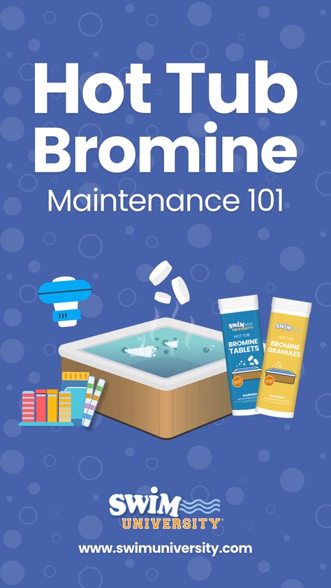 Bromine Hot Tub Maintenance 101 Hot Tub Chemical Guide, Hot Tub Maintenance, Chemistry Education, Quick Guide, Cheat Sheet, Smell Good, In Hot, Hot Tub, Chemistry