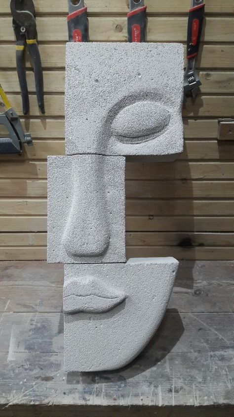 Siporex Sculpture, Stone Carving Ideas, Stone Sculpture Art, Stone Carving Sculpture, Autoclaved Aerated Concrete, Aerated Concrete, Ceramic Art Sculpture, Afrique Art, Cement Art