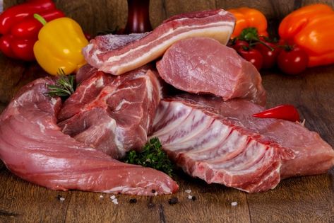 Raw Pork, Pork Fillet, Meat Pasta, Meat Steak, Beef Meat, Sliced Meat, Pork Meat, Fresh Meat, Smoked Food Recipes