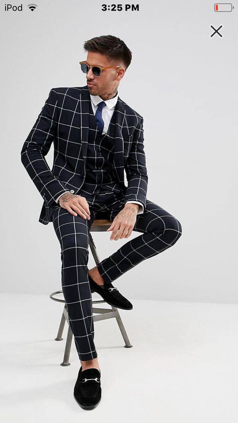 Checkered Suit Men, Mens Checkered Suits, Formal Wool Suit With Houndstooth Pattern, Classic Formal Suit With Houndstooth Pattern, Classic Houndstooth Formal Suit, Men’s Plaid Suits, Plaid Suit For Men, Trendy Suits For Men, Semi-formal Houndstooth Suit