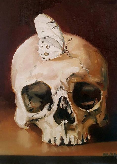 Grafika Vintage, Skull Painting, Arte Obscura, Lukisan Cat Air, Human Skull, Arte Inspo, Arte Sketchbook, A Skull, A Level Art