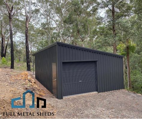 Caravan Shelter, Modern Storage Shed, Pole Barn Construction, Metal Building House Plans, Workshop Shed, Metal Building Designs, Tuff Shed, Steel Sheds, Metal Garage