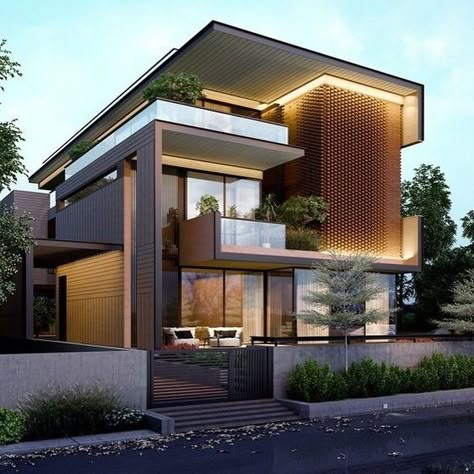 Modern Bungalow Exterior, Modern Exterior House, Small House Elevation Design, Bungalow Exterior, Best Modern House Design, Modern Architecture Building, House Facades, Modern House Facades, Modern Exterior House Designs