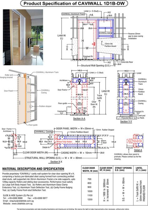 Pocket Door Detail Drawing, Pocket Door Detail, Sliding Door Detail, Pocket Doors Bathroom, Pocket Door Installation, Furniture Drawing, Details Drawing, Wooden Sliding Doors, Gypsum Wall