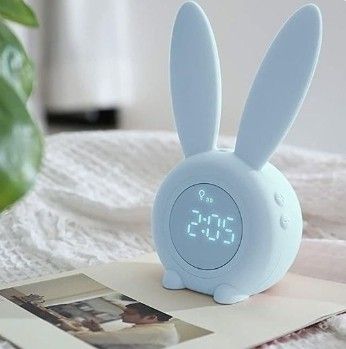 Bunny Alarm Clock, Cute Items To Buy For Bedroom, Kawaii Alarm Clock, Cute Alarm Clock Aesthetic, Cute Bedroom Stuff, Cute Products To Buy, Cute Room Items, Cute Things To Put In Your Room, Cute Furniture For Bedroom