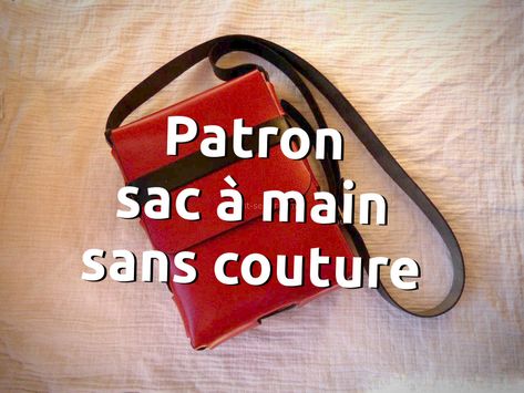 Patron maroquinerie : réalisez vous-même un sac à main en cuir sans coutures, patrons de maroquinerie et travail du cuir GRATUITS et LIBRES en cliquant ici Art Du Cuir, Sac En Cuir Diy, Couture Cuir, Crea Cuir, Diy En Cuir, Accessoires Barbie, Paracord Bracelet Diy, Paracord Bracelets, Diy Bracelets