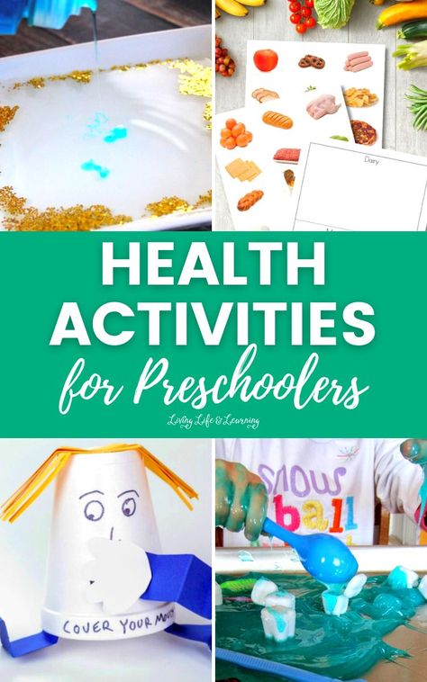 This list of Health Activities for Preschoolers offers fun and engaging ways to teach your child the importance of dental health, sleep hygiene, emotional awareness, and personal hygiene. These activities are designed with homeschooling in mind, so they’re an ideal fit for any learning environment. Kids will love them! Hygiene Projects For Preschoolers, Health Activities For Kindergarten, Personal Care Activities For Preschool, Health Activity For Preschoolers, Hygiene Preschool Theme, Personal Health Activities For Kids, Health Lesson Plans Preschool, My Body And Health Preschool, Self Hygiene Activities For Kids