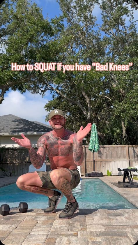 Ryan Read | SHUT THE HELL UP AND LET ME HELP YOU💜 #kneepain #squats #fitness | Instagram Bad Knees, Fitness Instagram, Work Outs, Knee Pain, Try It, Let Me, Reading, On Instagram, Instagram